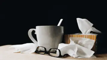 Glasses With Cup And Tissues 356x200