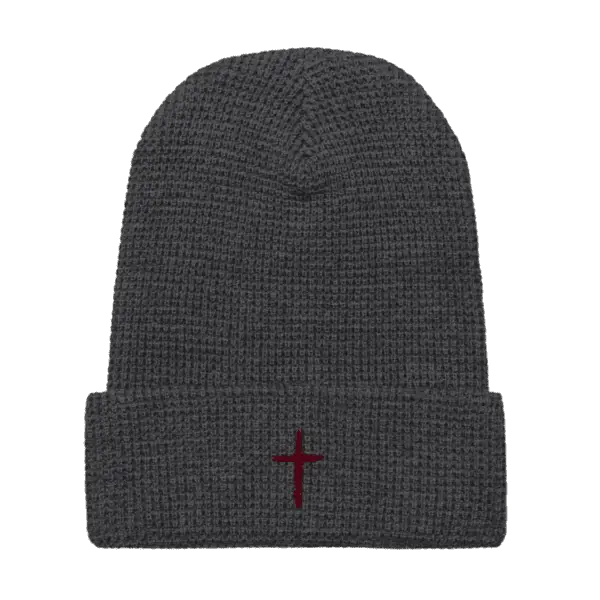Waffle Beanie | Richardson | Cross Marked By Blood