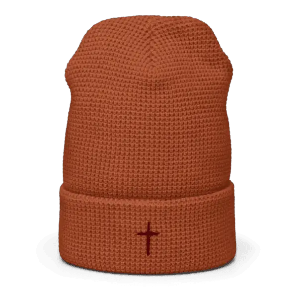 Waffle Beanie | Richardson | Cross Marked By Blood - Image 10