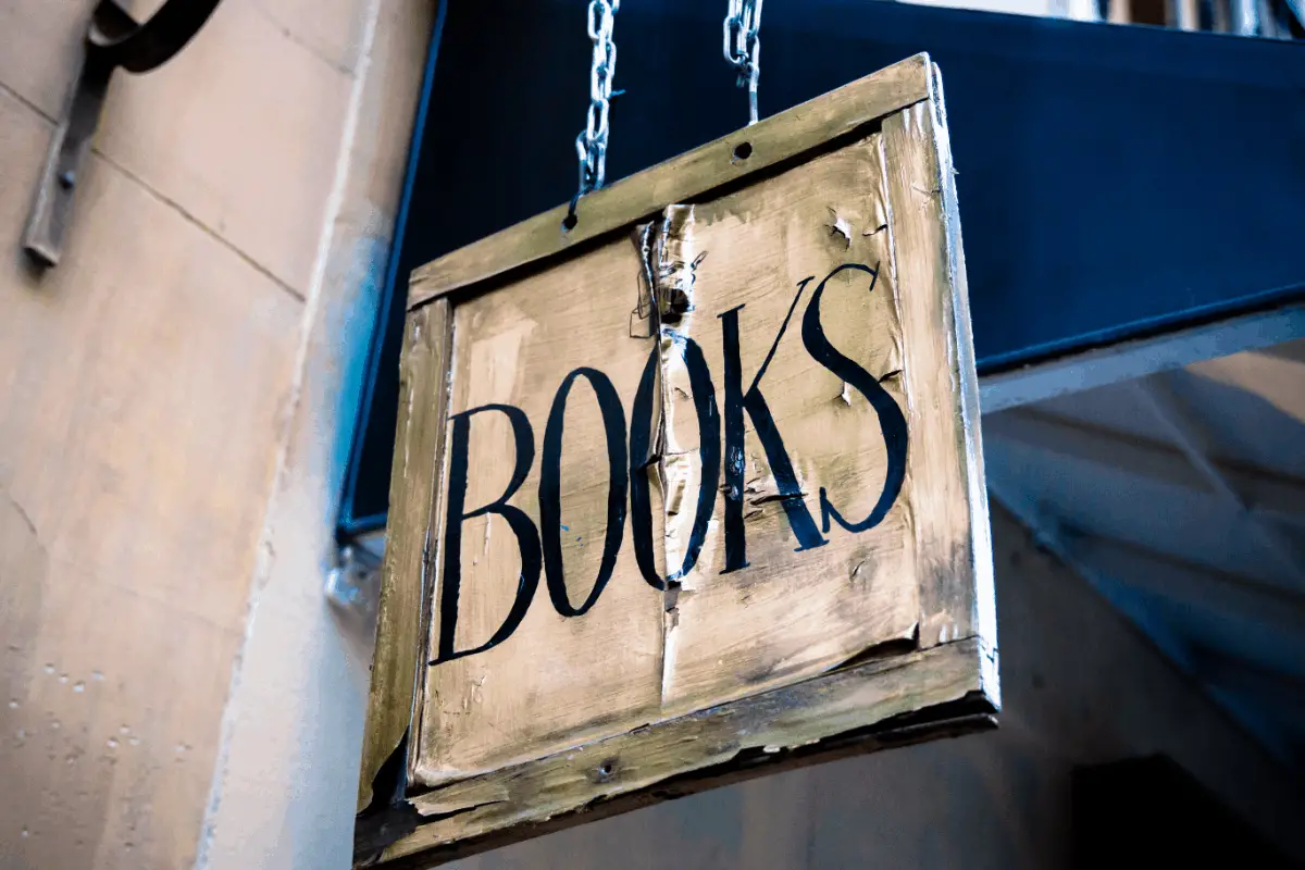 Books Old Sign 1200x800