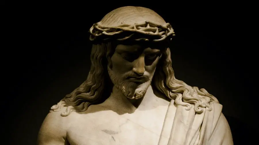 Jesus Marble Statue 900x506