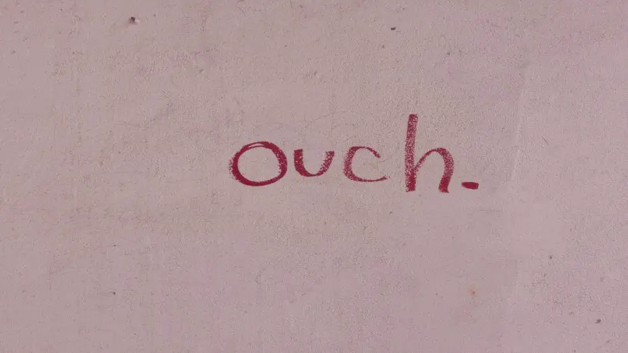 Ouch Written On Wall 900×506 Ouch Written On Wall 900x506